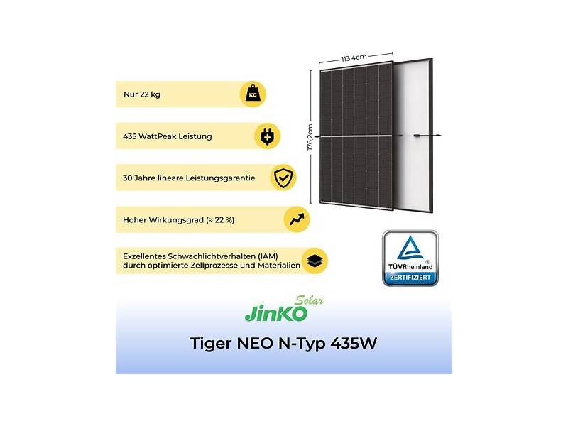 Jinko Tiger Neo JKM435N-54HL4R-B